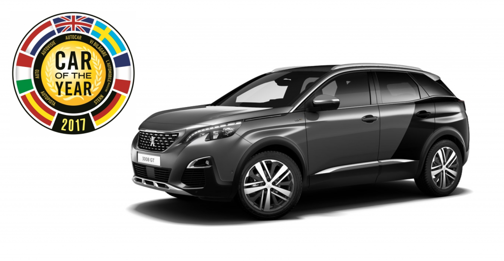 Peugeot 3008 - Voiture de l'année 2017