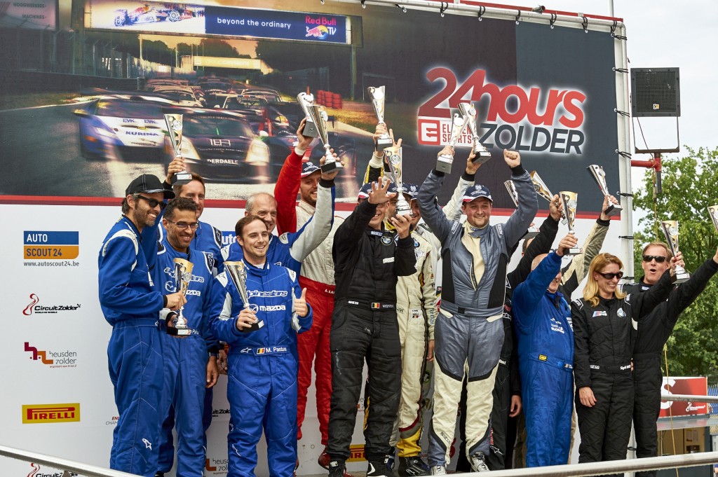 2017 EVENT: Zolder 24 Hours RACE TRACK: Circuit Zolder CAR: Mazda MX5 DRIVERS: Stéphane Lemeret, Xavier Daffe, Hans Dierickx, Antonio Da Palma Ferramacho, Maxime Pasture